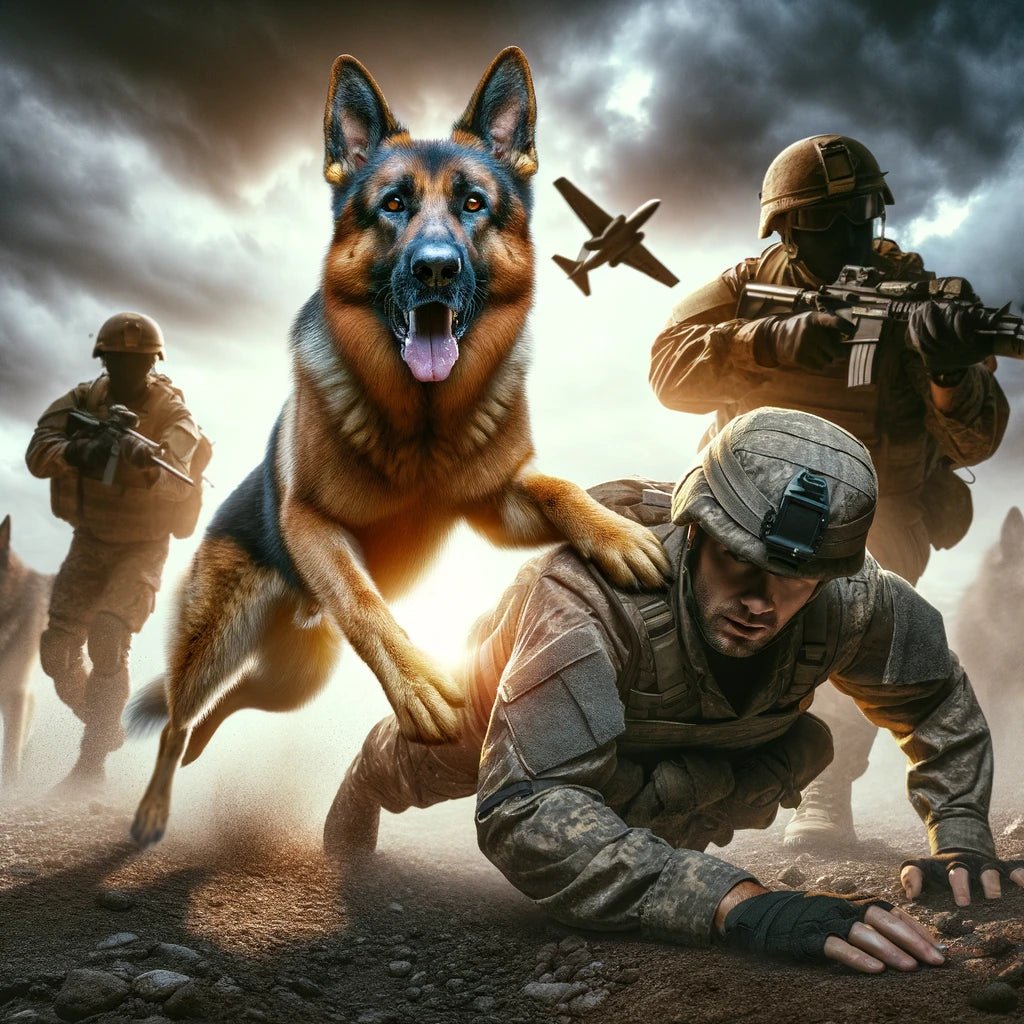 German Shepherds Showing Heroism When Saving Owners - protectiondog.com